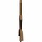 Ekena Millwork Davenport Rough Sawn Timber Gable Bracket, Western Red Cedar, 48"W x 30"H x 2"D x 4"F, 15/12 Pitch GBW048X30X0204DAV00RWR - alternate 5